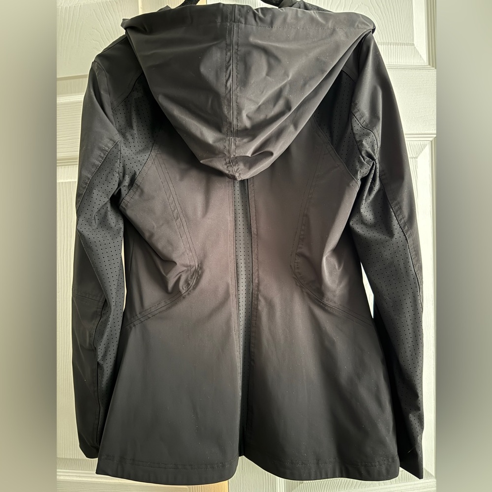 Blanc Noir Stretch Lightweight Hooded Full-Zip Jacket, From Saks, was $150